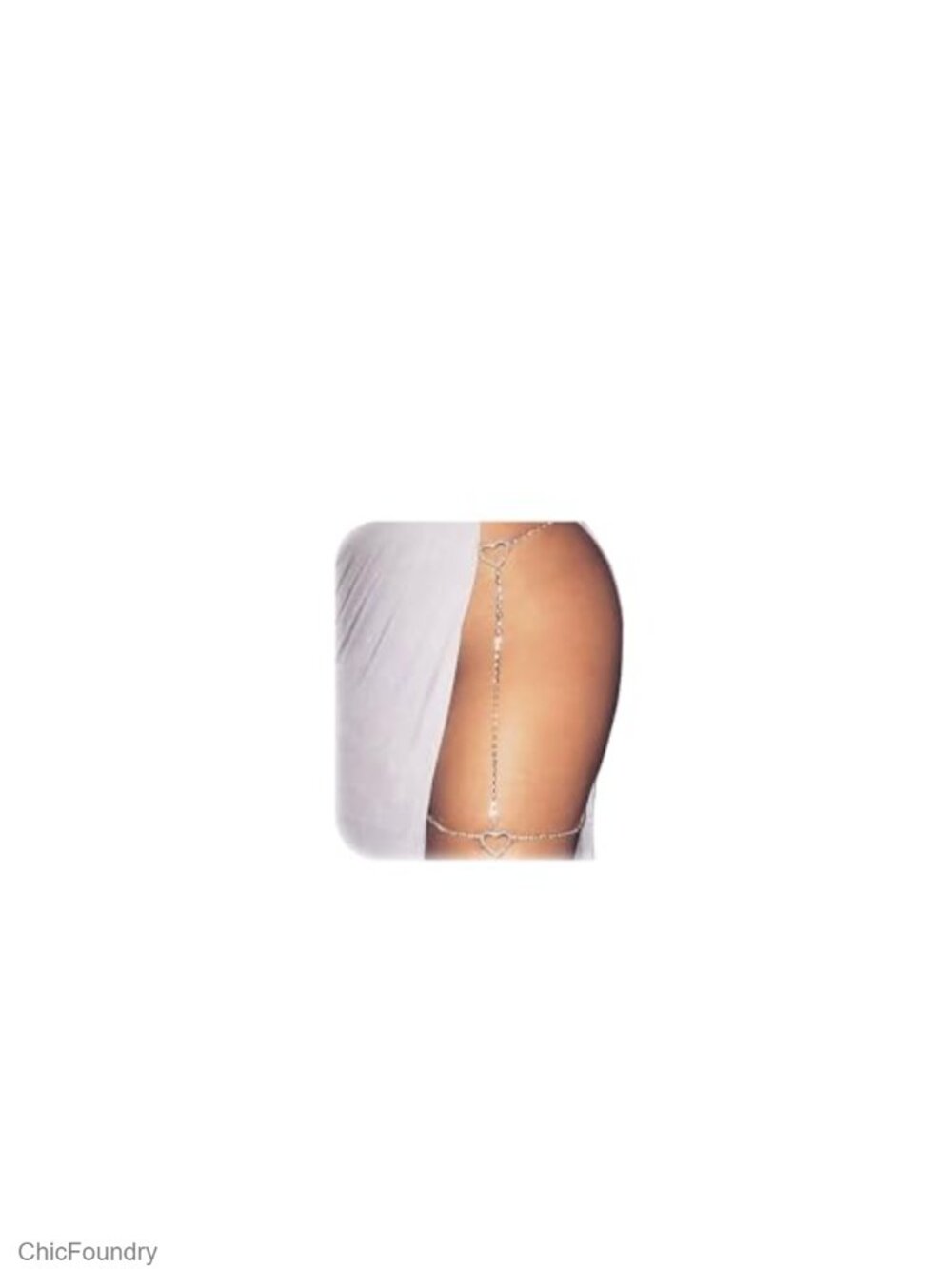 Rhinestone Crystal Leg Chain Thigh Body Jewelry Waist Belly Chain for Women
